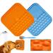 8.2 Large Dog Lick Padsä¸¨Snuffle Mat for Dogsä¸¨Dog Puzzle Toysä¸¨Calming Mat for Dog Anxiety Reliefä¸¨Dog Slow Feeder with 72 Super Suction Perfect for Pet Bathing Grooming and Dog Training