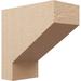 Series 1 Classic Clemmons Rough Cedar Woodgrain TimberThane Corbel, Primed Tan