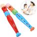 Wooden Flute Toy for Kids Children Cute Musical Toy Guitar Instrument Children Kid Educational Play Toy 1 2 3 Year Old Boys Girls 2PCS