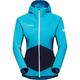 MAMMUT Damen Funktionsjacke Eiger Speed ML Hybrid Hooded Jacket Women, Größe M in Blau