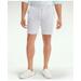 Brooks Brothers Men's Big & Tall Stretch Cotton Seersucker Shorts | Blue White | Size 46