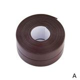 Household Pvc Material Waterproof And Mildewproof Sealing Tape Tape Corner Sticker Waterproof Tape Sealing Tape (width 2.2cm Length Sink Crack With Kitchen Bathroom Bathtub Corner Sealing Tape S8V1