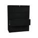 HON 4 Drawers Lateral Lockable Filing Cabinet Black