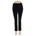 Banana Republic Factory Store Velour Pants - Mid/Reg Rise: Black Activewear - Women's Size 2 Petite