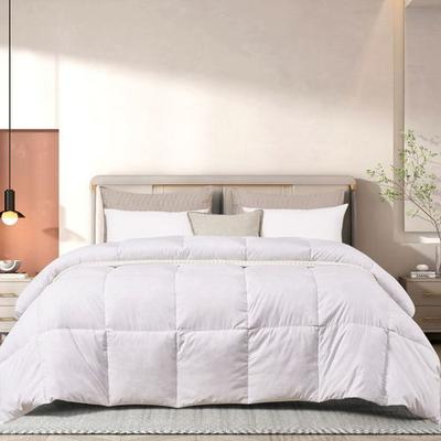 Beautyrest Feather Down Comforter, Twin, White