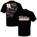 Men's Richard Childress Racing Team Collection Black Kyle Busch Cheddar's Dominator T-Shirt