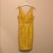 Anthropologie Dresses | Anthropologie Maeve Gardenia Lace Dress Sz 4 | Color: Yellow | Size: 4