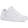 Sneaker K-SWISS "Court Palisades", Gr. 41, weiß (weiß, weiß), Leder, Leder, sportlich, Schuhe