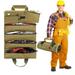 Tool Pouch Rolling Tool Bag - Roll Up Tool Bag with Removable Pouches Large Electrician Tool Bag Craftsman Tool Bag Tool Pouch Bag for Mechanics Electricians and Hobbyists