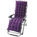 61 inch Sun Lounger Chair Cushions Outdoor Recliner Quilted Thick Padded Seat Cushion Reclining Chair Rocking with Ties