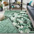 SAFAVIEH Four Seasons Lisette Novelty Flowers Area Rug Ivory/Multi 8 x 10