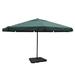 ametoys Aluminum Umbrella with Portable Base Green