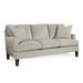 Braxton Culler Houston 77" Square Arm Sofa w/ Reversible Cushions Other Performance Fabrics in Gray/Blue/White | 37 H x 77 W x 37 D in | Wayfair