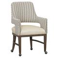 Fairfield Chair Josie Arm Chair Wood/Upholstered in Brown | 36.5 H x 22.5 W x 25.5 D in | Wayfair 8855-A4_9508 05_Walnut