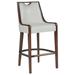 Fairfield Chair Anthony 30" Bar Stool Wood/Upholstered in Gray/Brown | 43.5 H x 21.5 W x 22 D in | Wayfair 8741-07_3152 65_AlmondBuff