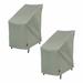 Modern Leisure Basics Patio Chair Cover in Green | 49 H x 27 W x 27 D in | Wayfair 3118KIT