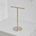 VIBRANTBATH Free Standing Toilet Paper Holder Metal in Yellow | 16 H x 10.75 W x 6.69 D in | Wayfair 1040-BG