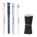 DTBPRQ Gel Pens Colored Pencils 4PC Pen Holder+20PC Pen Core Erasable Gel Pen Blue Gel Pen Cute Gel Pens Erasable Gel Pen Erasable Gel Pens Erasable Gel Pens Animal 1ML Cute Pens Paint Brushes