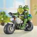 Trinx Hampus Frog on Motorcycle Decoration Resin/Plastic in Black/Gray/Green | 7.28 H x 6.1 W x 0.73 D in | Wayfair