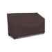 Arlmont & Co. Heavy-Duty Multipurpose Waterproof Outdoor Loveseat Bench Cover, Patio Lounge 3-Seat Deep Bench Cover in Brown | Wayfair