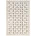 White 72 x 48 x 0.08 in Indoor/Outdoor Area Rug - Bungalow Rose Tari Geometric Striped Indoor/Outdoor Fringe Area Rug Polypropylene | Wayfair