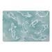 Blue/Green 27 x 18 x 1 in Kitchen Mat - Red Barrel Studio® Koi Kitchen Mat | 27 H x 18 W x 1 D in | Wayfair 264B269CF13A4427B01AA39E327FFED6