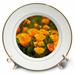 3dRose Montana de Oro State Park Los Osos - California poppies Porcelain Plate 8-inch