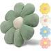 Home Decor Flower Pillow Super Soft 15.7 Decorative Pillows Floor Pillows Seating for Adults or Children Green