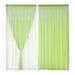 Curtain Short Length Cold Curtains 2 Panels Home Curtains Layered Solid Plain Panels And Sheer Sheer Curtains Window Curtain Panels 39 Wide Curtains for Windows 66 to 120 Curtains Rose