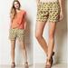 Anthropologie Shorts | Anthropologie Cartonnier Elephant Safari Shorts | Color: Cream/Green | Size: 2