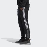 Adidas Pants | Adidas Men's 3-Stripes Linear Jogger Pants Sweatpants Small Black White Logo | Color: Black | Size: S