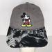 Disney Accessories | Disney Mickey Mouse Gray Black White Tie Dye Brim Adjustable Hat | Color: Gray | Size: Adjustable