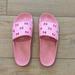 Gucci Shoes | Gucci Pink Womens Slides Size 10 Used - Will Come With Box And Original Tag | Color: Pink | Size: 10