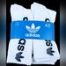 Adidas Other | Adidas Originals White/Black Crew Socks 6 Pair, Men's Size Large 6-12 | Color: White | Size: Os