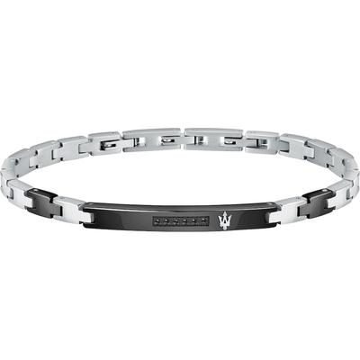 Maserati Armband Edelstahl schwarz Herren Image