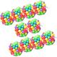 B4E Coloured Soft Play Balls for Games I Plastic I No Sharp Edges, Non Toxic, BPA Free (Multicoloured, Pack of 1000)