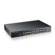 GS1915-24EP,GB, 24-port PoE GbE Smart Managed Swit