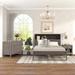 Hokku Designs 3-Pieces Bedroom Sets, Nightstand & Dresser Wood in Gray | 45 H x 63 W x 87.8 D in | Wayfair B26F60B71E044996BF956FBA1BABB548
