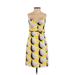 Leona by Lauren Leonard Casual Dress - Mini: Yellow Dresses - Women's Size 2