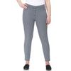 Jeansjeggings KJBRAND "JENNY", Damen, Gr. 52, N-Gr, grau, Denim/Jeans, Obermaterial: 78% Baumwolle, 18% Polyester, 4% Elasthan, unifarben, casual, skinny fit lang, Jeans, angenehm weiche Quer-Stretch Qualität