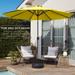 10ft Outdoor Steel Market Patio Umbrella