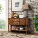 48'' Solid Wood Sideboard Console Table with 2 Drawers