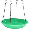 Multi-Purpose Bird Seed Catcher Tray Platform Tray Bird Feeder Seed Tray Bird Feeder Hanging Tray Seed Hoop Seed Catcher & Platform Feeder. Bird Feeders and Accessories ï¼ˆ Green ï¼‰