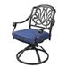 Bellvue Dining Swivel Rocker 2 Chairs with Cushion - Quality Furniture