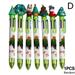 6Color Christmas Themed Ballpoint Pens Colorful Retractable Ballpoint Pen C3O5