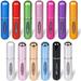 10pcs 5ml Portable Mini Refillable Perfume Bottle Spray Scent Pump Empty Atomizer Bottle for Travel (Mixed color)