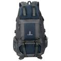 Avamo Men Travel Backpacks Multi Pockets Hiking Backpack Top Handle Daypack Lightweight Knapsack Shockproof Camping Rucksack Dark Blue