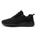 KaLI_store Mens Casual Shoes Mens Air Running Tennis Shoes Lightweight Sport Gym Jogging Walking Sneakers Black 8.5