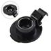 Sufanic Black Plastic Car Suction Cup Mount Gps Holder For Garmin Nuvi 2597 Lmt