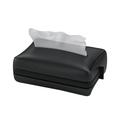 MoreChioce Car Paper Towel Holder Fashion PU Paper Towel Organizer Rear Seat Visor Multifunctional Napkin Holder Car Accessories